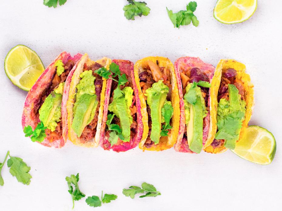 Colourful Mexican Tacos